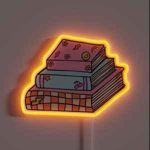 Genz Books RGB Neon Sign Genz Books RGB Neon Sign