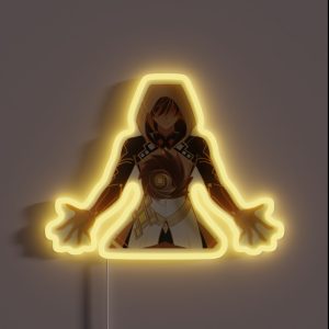 Geo Archon Morax Zhongli RGB Neon Sign