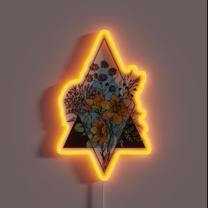 Geometric Bouquet RGB Neon Sign Geometric Bouquet RGB Neon Sign
