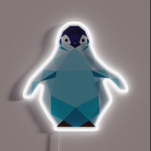 Geometric Penguin RGB Neon Sign Geometric Penguin RGB Neon Sign