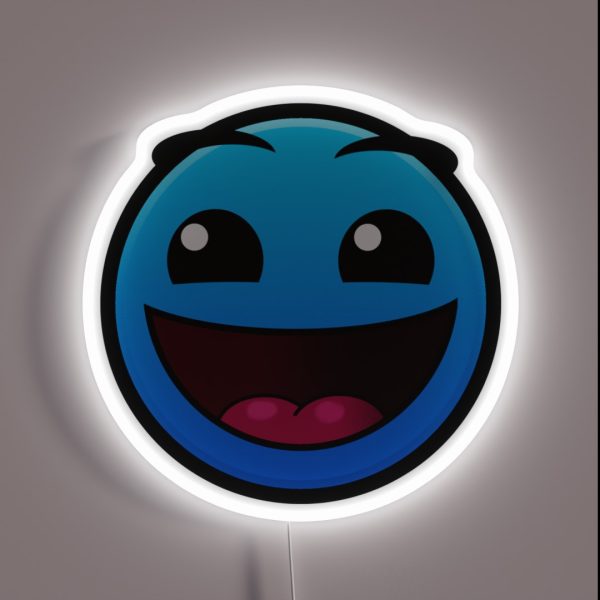 Geometry Dash Easy RGB Neon Sign