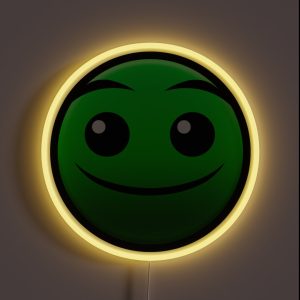 Geometry Dash Normal RGB Neon Sign