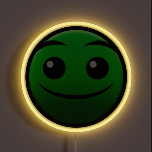 Geometry Dash Normal RGB Neon Sign