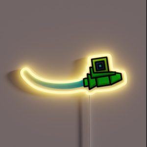 Geometry Dash RGB Neon Sign