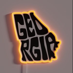 Georgia RGB Neon Sign