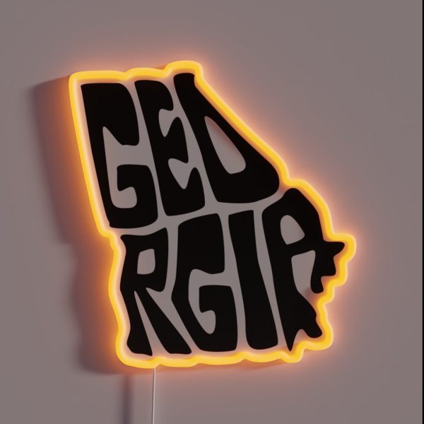 Georgia RGB Neon Sign