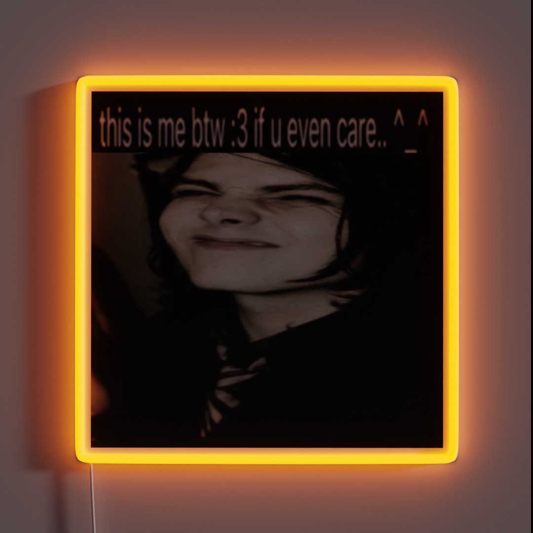 Gerard Way RGB Neon Sign Gerard Way RGB Neon Sign