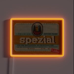 German Beer Advertisement RGB Neon Sign