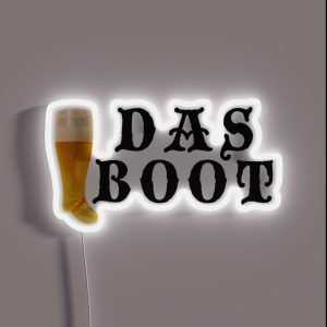 German Das Boot RGB Neon Sign