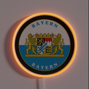 German State Of Bavaria RGB Neon Sign