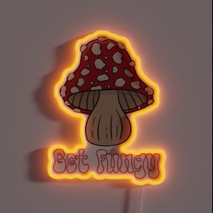 Get Fungy Amanita Muscaria RGB Neon Sign