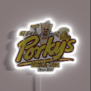 Get It At Porky S 1954 RGB Neon Sign