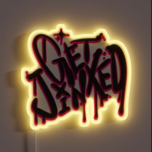 Get Jinxed RGB Neon Sign Get Jinxed RGB Neon Sign