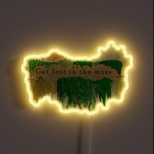 Get Lost In The Moss RGB Neon Sign