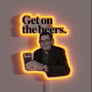 Get On The Beers RGB Neon Sign