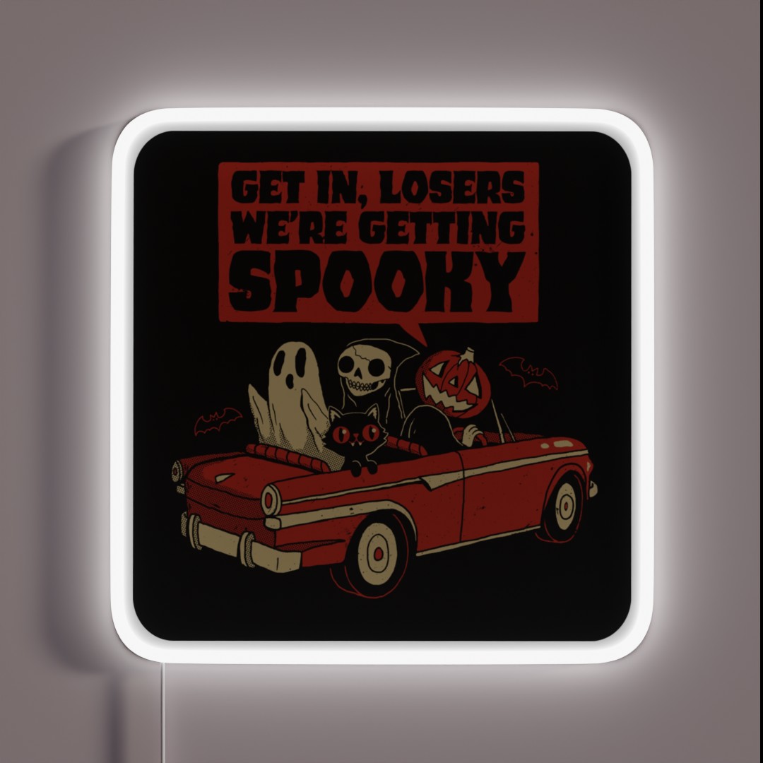 Getting Spooky RGB Neon Sign Getting Spooky RGB Neon Sign