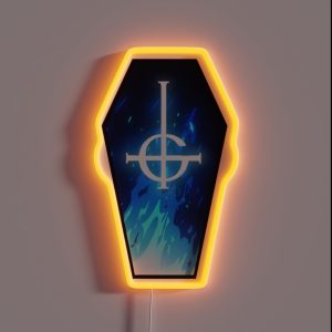 Ghoffin Blue RGB Neon Sign