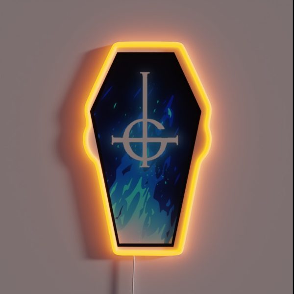 Ghoffin Blue RGB Neon Sign