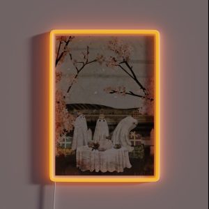Ghost Birthday Party RGB Neon Sign