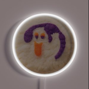 Ghost Cookie RGB Neon Sign