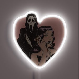 Ghost Face Love RGB Neon Sign