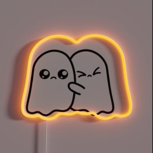 Ghost Hugs RGB Neon Sign Ghost Hugs RGB Neon Sign