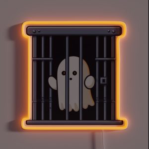 Ghost In Prison RGB Neon Sign