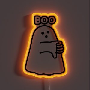 GHOST OF DISAPPROVAL III RGB Neon Sign