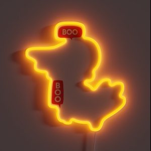 Ghost Of Disapproval RGB Neon Sign