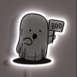 Ghost Of Disapproval RGB Neon Sign