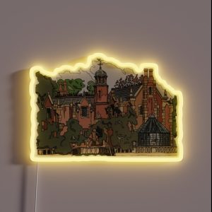 Ghostly Real Estate RGB Neon Sign