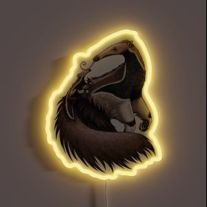 Giant Anteater RGB Neon Sign