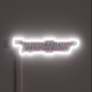 Gilmore Girls Relatable Quote RGB Neon Sign