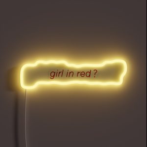 Girl In Red RGB Neon Sign
