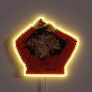 Girl In Red RGB Neon Sign