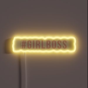 GIRLBOSS RGB Neon Sign GIRLBOSS RGB Neon Sign