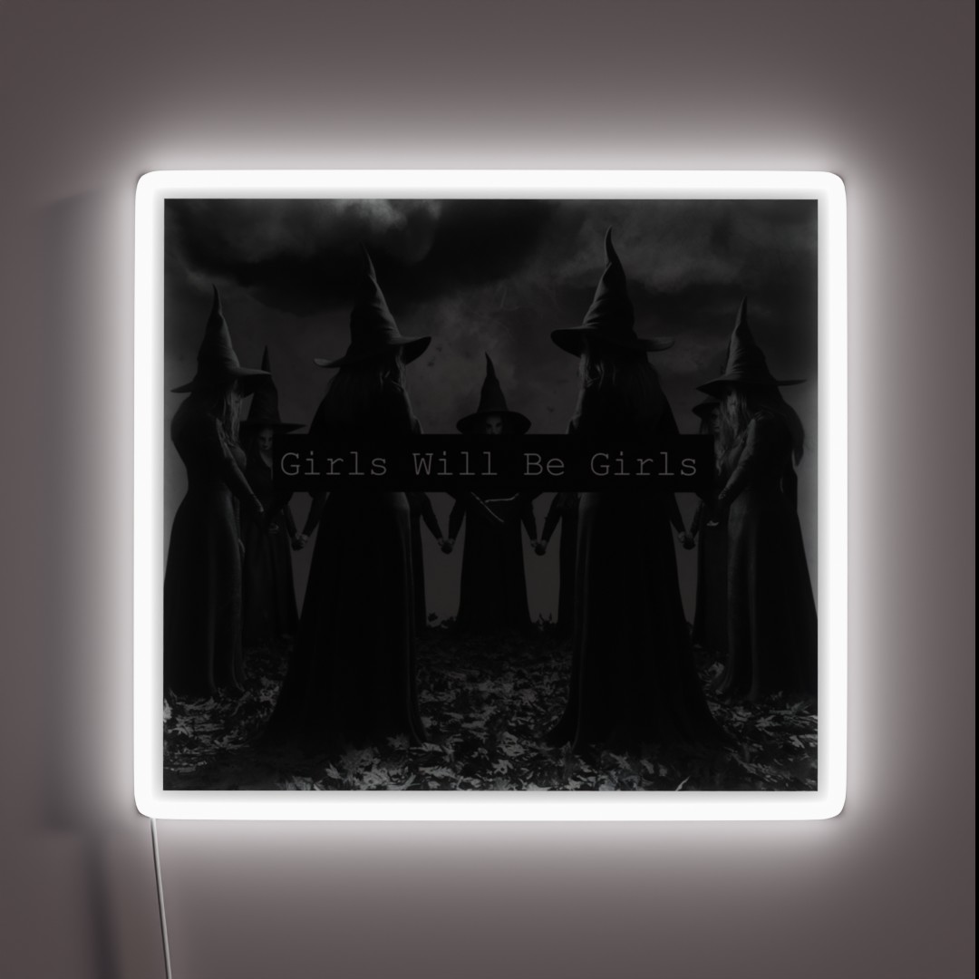 Girls Will Be Girls RGB Neon Sign Girls Will Be Girls RGB Neon Sign