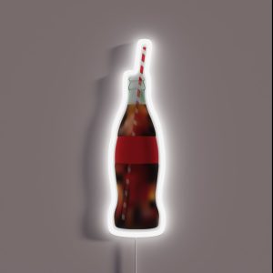 Glass Soda Bottle RGB Neon Sign