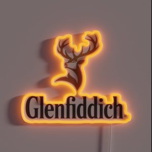 Glenfiddich Whisky RGB Neon Sign Glenfiddich Whisky RGB Neon Sign