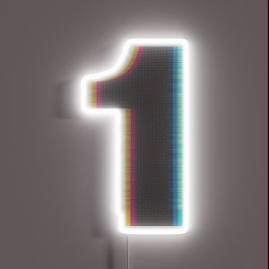 Glitch One RGB Neon Sign