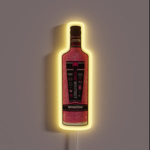 Glitter Pink Whitney RGB Neon Sign