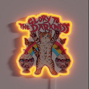 Glory To The Darkness RGB Neon Sign