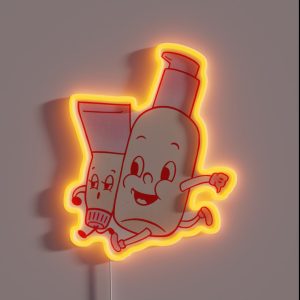 Gloss Skincare Routine RGB Neon Sign