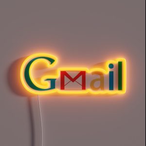 Gmail Logo Google Email Logo RGB Neon Sign