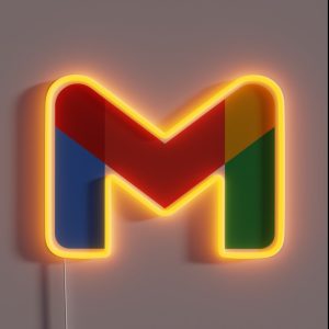 Gmail New Logo 2020 RGB Neon Sign