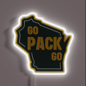 Go Pack RGB Neon Sign Go Pack RGB Neon Sign