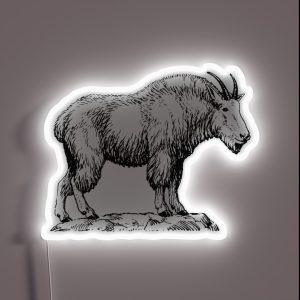 Goat RGB Neon Sign