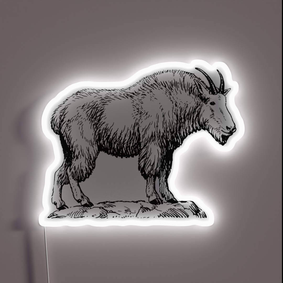 Goat RGB Neon Sign Goat RGB Neon Sign