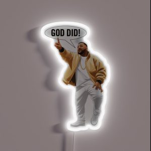 God Did RGB Neon Sign