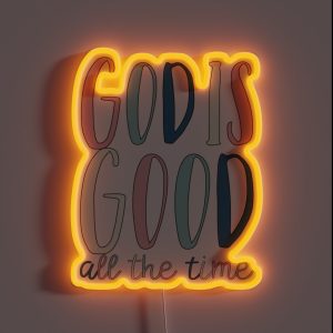 God Is Good All The Time RGB Neon Sign God Is Good All The Time RGB Neon Sign